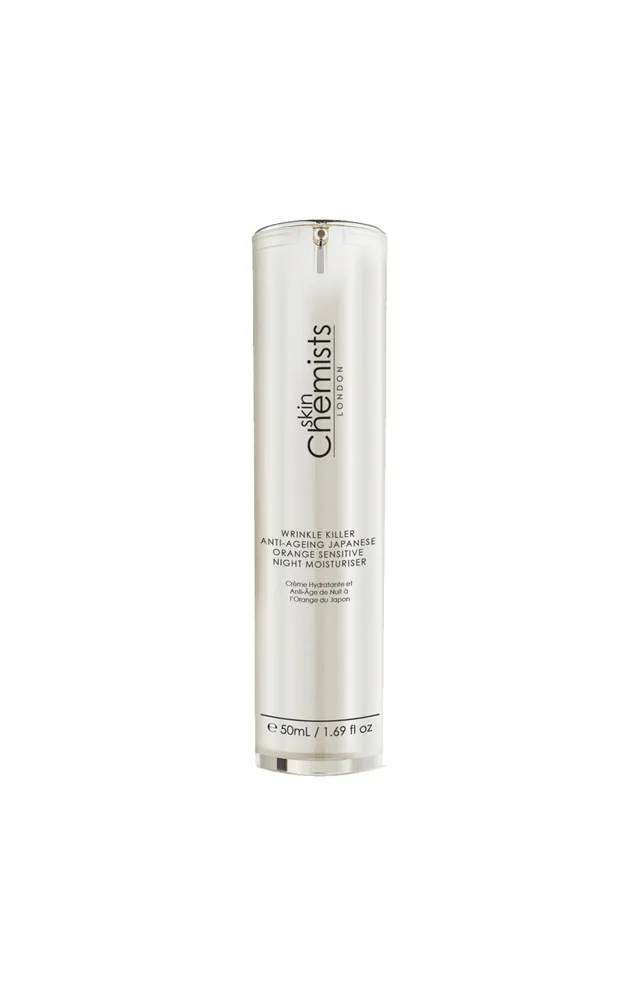 Skin Chemists Crème de nuit anti-rides - Orange Japonaise - Wrinkle Killer - Visage - Peaux matures