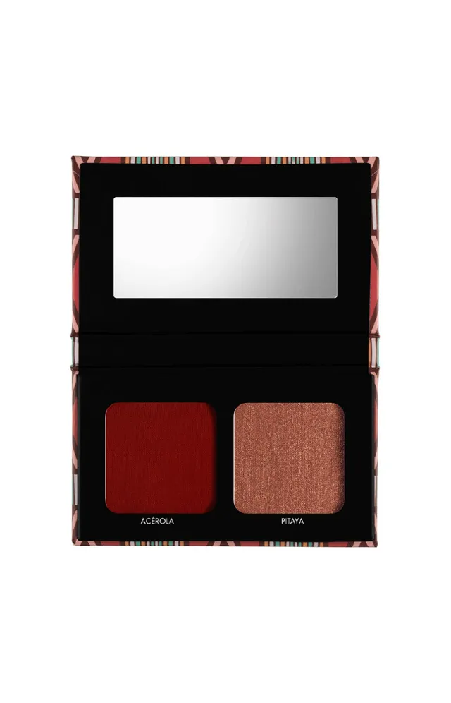 Black Up Palette duo blush & highlighter - 02